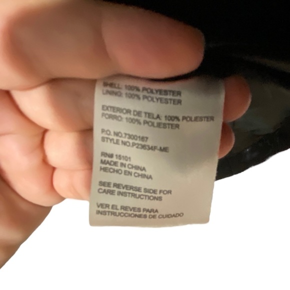 Pink Envelope Pea Coat Size L - Picture 7 of 8